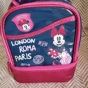 minnie mouse insulated lunch bag